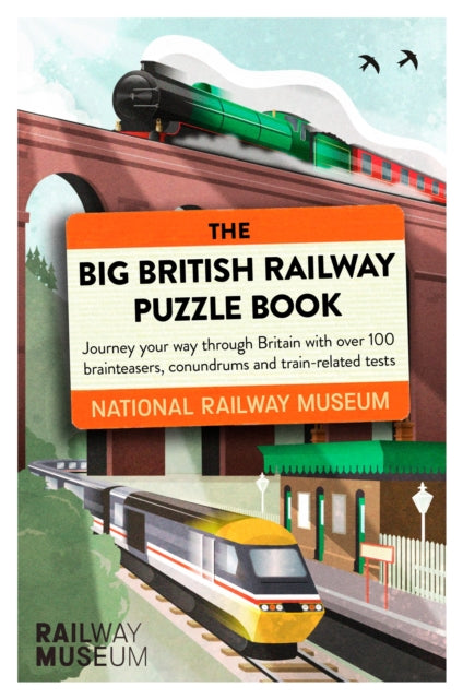 The Big British Railway Puzzle Book-9781409197560