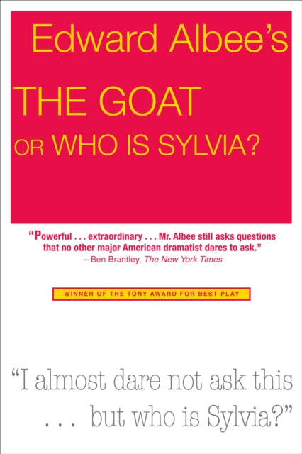 GOAT THE, OR WHO IS SYLVIA-9781585676477