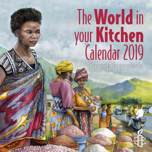 Amnesty The World in Your Kitchen Calendar-9781780264547