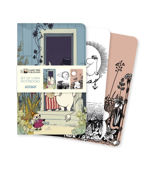 Moomin Set of 3 Mini Notebooks-9781787559189