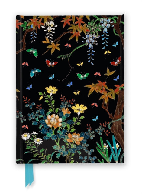 Ashmolean Museum: Cloisonne Casket with Flowers and Butterflies (Foiled Journal)-9781804173077