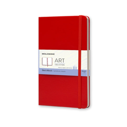 Moleskine Large Sketch Book Red-9788862930345